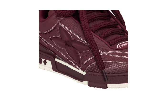 Louis Vuitton Skate Bordeaux Red miniatura 4 su DripMilan