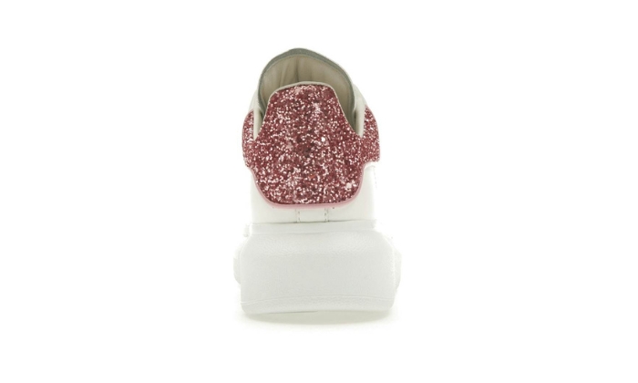 Alexander McQueen Oversize Bianco Bianco Rosa Glitter (donna) miniatura 4 su DripMilan