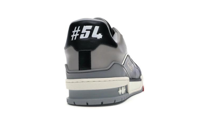 Louis Vuitton Sneaker Bassa Nero Grigio miniatura 4 su DripMilan