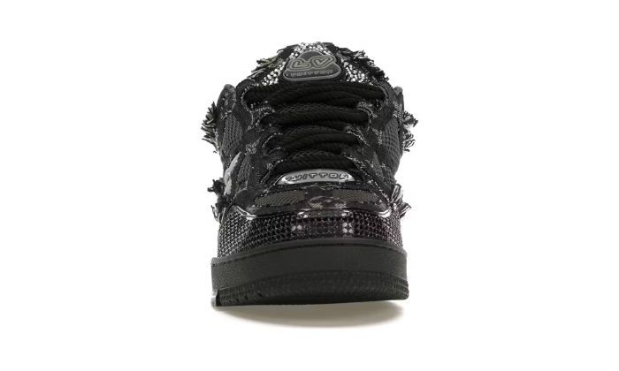 Louis Vuitton Skate Nero Swarovski Monogran - Retro View | DripMilan Shop