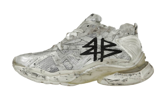 Balenciaga Graffiti Bianco - Retro View | DripMilan Shop