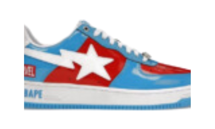 Bapesta Marvel Comics Captain America (2022) miniatura 3 su DripMilan