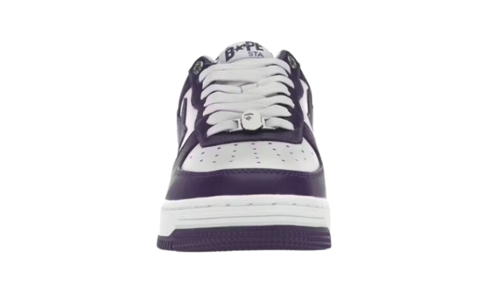 Bapesta White Purple (2022) - Retro View | DripMilan Shop