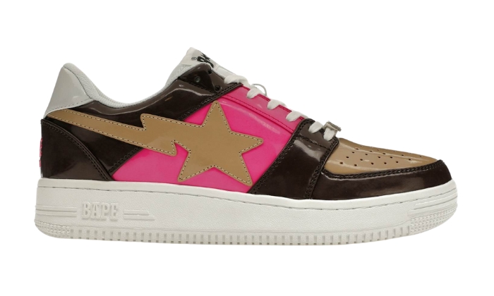 Bapesta Brown Pink Beige (2017) - Retro View | DripMilan Shop