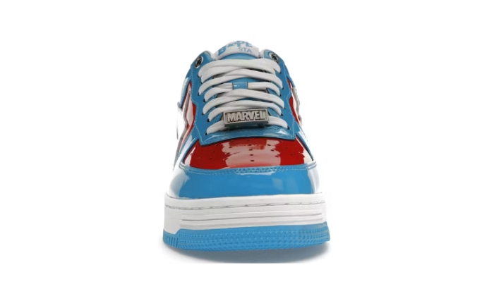 Bapesta Marvel Comics Captain America (2022) - Retro View | DripMilan Shop