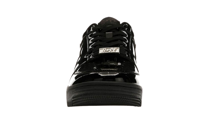 Bapesta Patent Black miniatura 3 su DripMilan