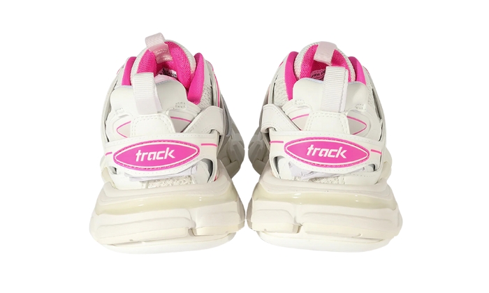 Balenciaga Track Sneaker White Fluo Pink miniatura 4 su DripMilan