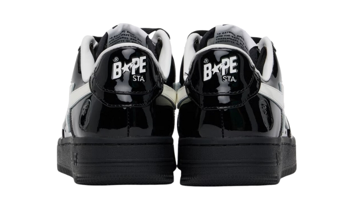 Bapesta Low-top patent leather miniatura 4 su DripMilan