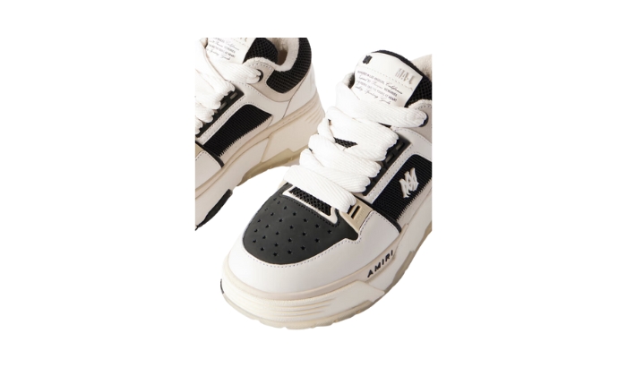 Amiri Suede-Trimmed Mesh and Leather - Retro View | DripMilan Shop