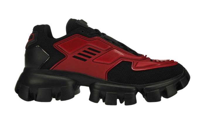 Prada Thunder Red Black - Retro View | DripMilan Shop