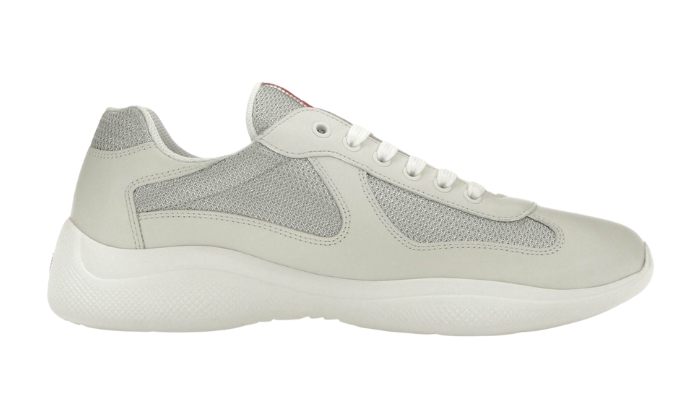 Prada White Silver - Retro View | DripMilan Shop