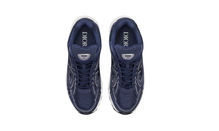 Dior Navy Blue Suede - Retro View | DripMilan Shop