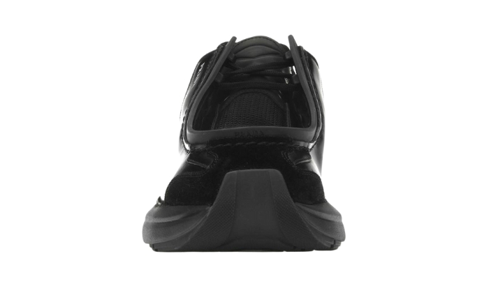 Prada Brushed Leather Sneakers Bike Fabric Suede miniatura 3 su DripMilan