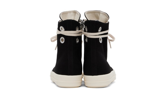 Rick Owens Black Porterville Sneaks - Retro View | DripMilan Shop