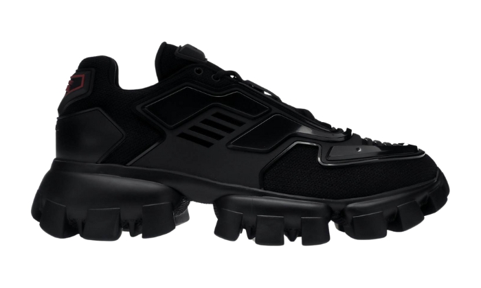 Prada Thunder Knit Black - Retro View | DripMilan Shop