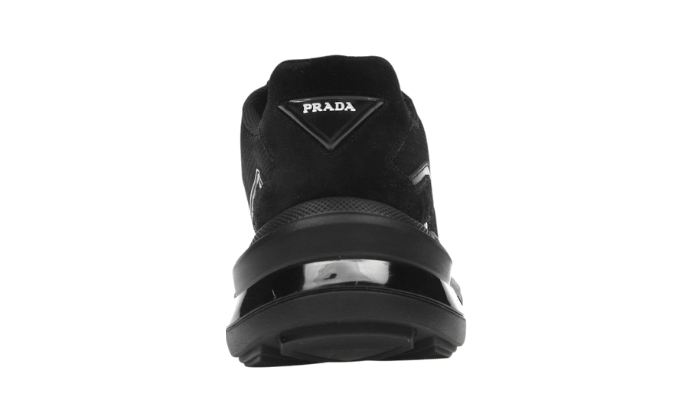 Prada Brushed Leather Sneakers Bike Fabric Suede miniatura 4 su DripMilan