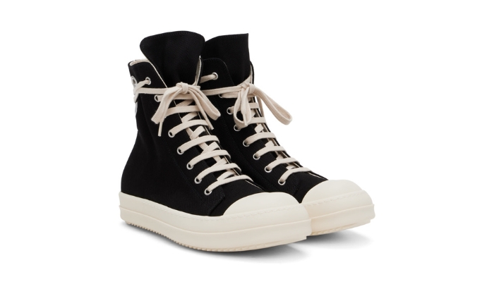 Rick Owens Black Porterville Sneaks miniatura 3 su DripMilan