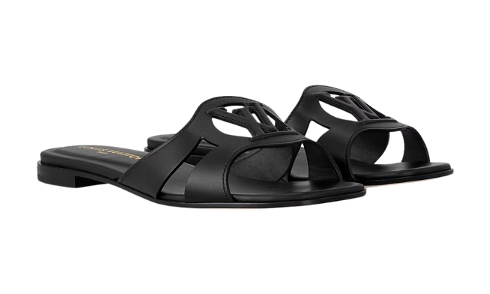 Ciabatte Isola Mules Bassi Nero - Retro View | DripMilan Shop