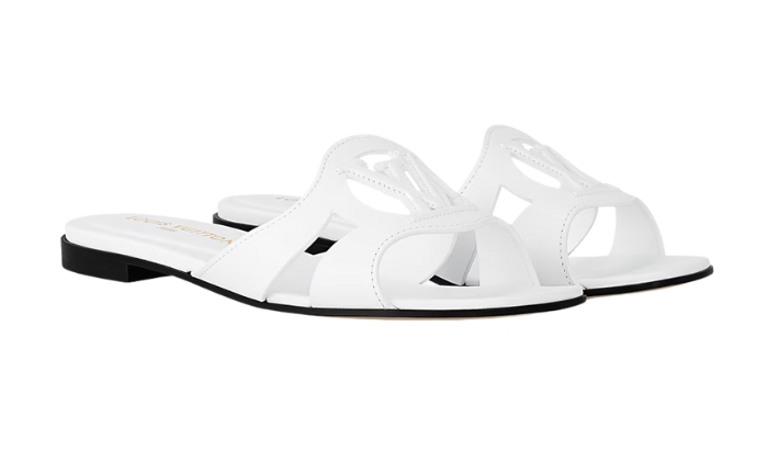 Ciabatte Isola Mules Bassi Bianco - Retro View | DripMilan Shop