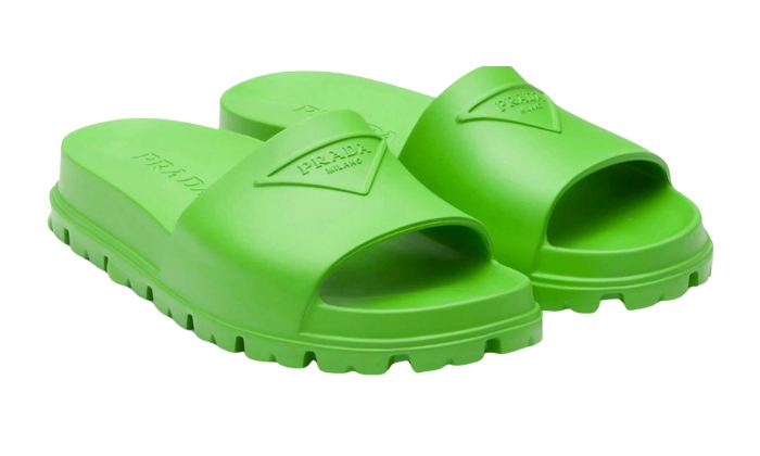 Ciabatte Ciabatte Gomma Verde Mela - Retro View | DripMilan Shop