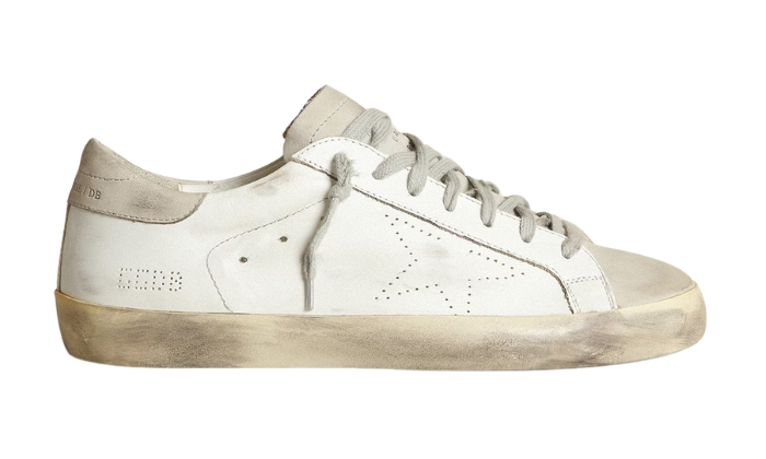 Golden Goose Super-Star with perforated star - Retro View | DripMilan Shop