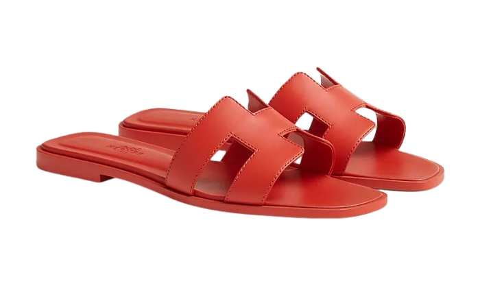 Ciabatte Sandali Oran Orange Capucine - Retro View | DripMilan Shop