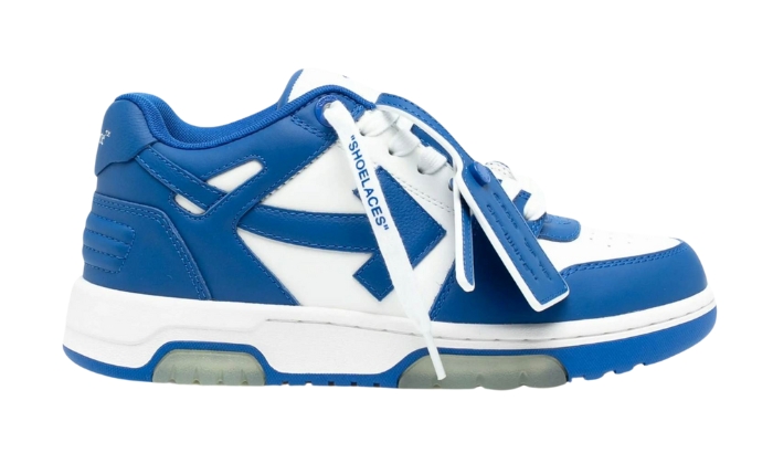 Off-White Fuori Ufficio Low Tops Bianco Blu navy Blu - Retro View | DripMilan Shop