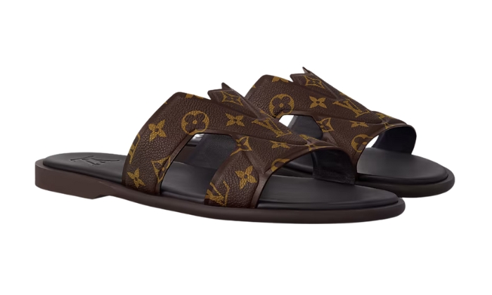 Ciabatte Mule Oasis Marrone Scuro - Retro View | DripMilan Shop