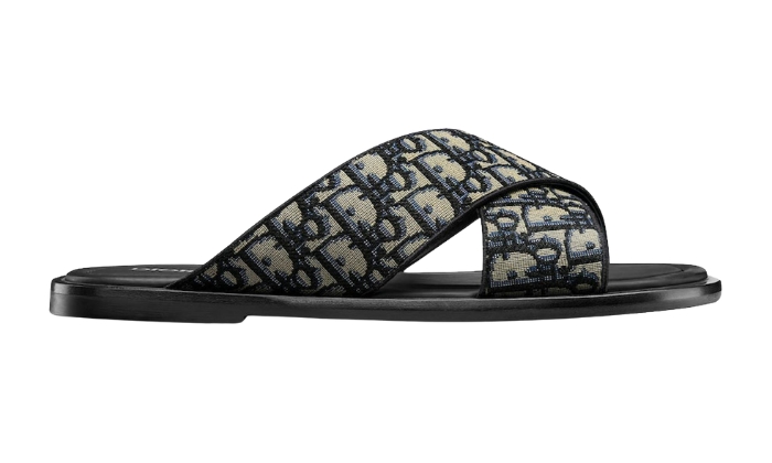 Ciabatte Sandali Alias Blu Obliquo - Retro View | DripMilan Shop