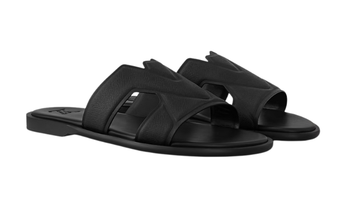 Ciabatte Mule Oasis Nero - Retro View | DripMilan Shop