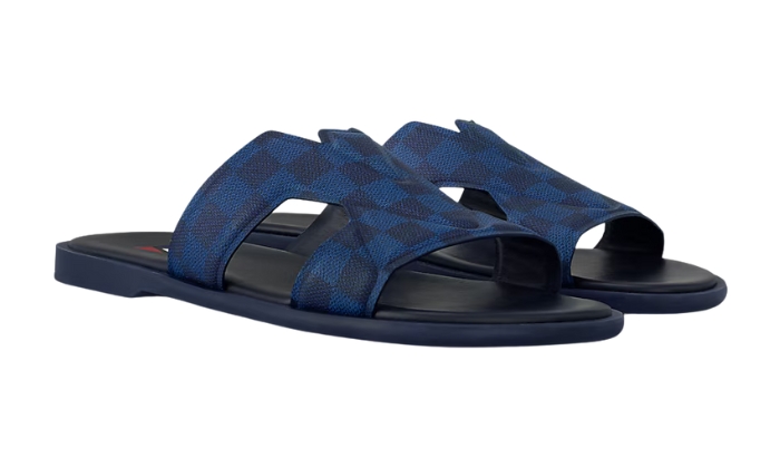 Ciabatte Mule Oasis Blu Navy - Retro View | DripMilan Shop