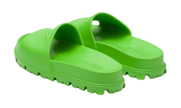 Ciabatte Ciabatte Gomma Verde Mela miniatura 3 su DripMilan