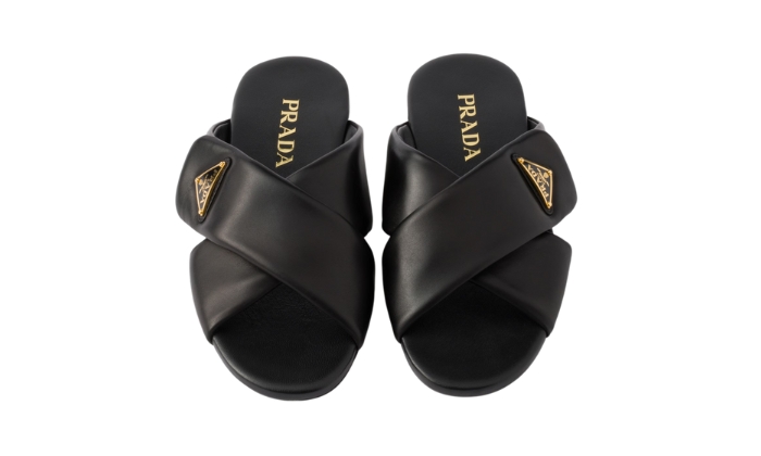 Ciabatte Ciabatte Pelle Nappa Nero miniatura 3 su DripMilan