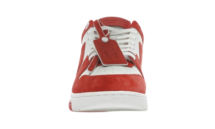 Off-White Fuori Ufficio Low Top Mattone Rosso miniatura 3 su DripMilan