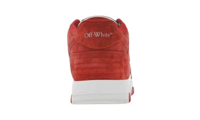 Off-White Fuori Ufficio Low Top Mattone Rosso miniatura 4 su DripMilan