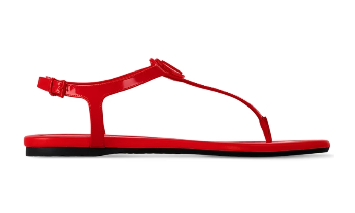 Ciabatte Sunkiss Sandali Bassi Rosso miniatura 4 su DripMilan