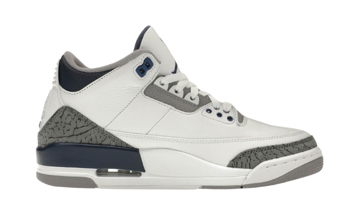 Air Jordan Blu Scuro Dietro - Retro View | DripMilan Shop