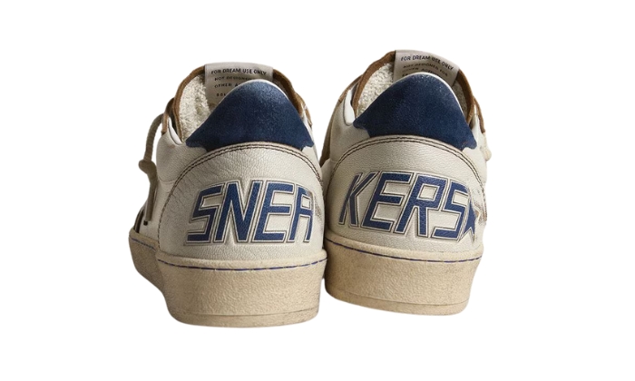 Golden Goose Ball Star Black Star and Blue Suede miniatura 3 su DripMilan