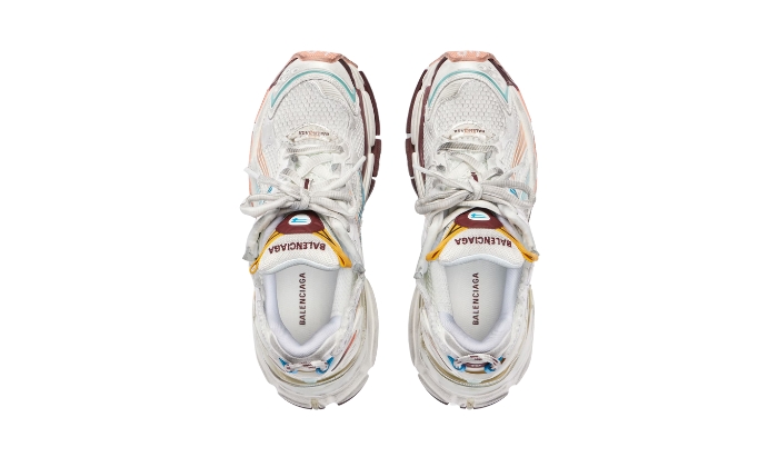 Balenciaga Sneakers Bianco/Giallo/Rosa/Blu miniatura 4 su DripMilan