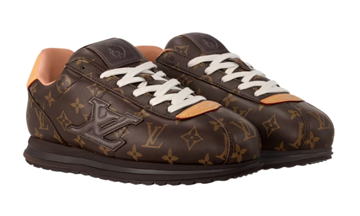 Louis Vuitton Sneakers LV marroni - Retro View | DripMilan Shop