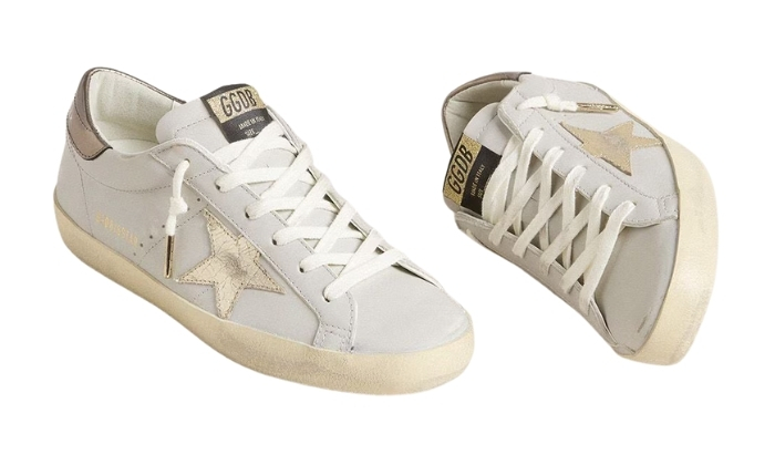 Golden Goose Super-Star con stella in pelle crackle - Retro View | DripMilan Shop