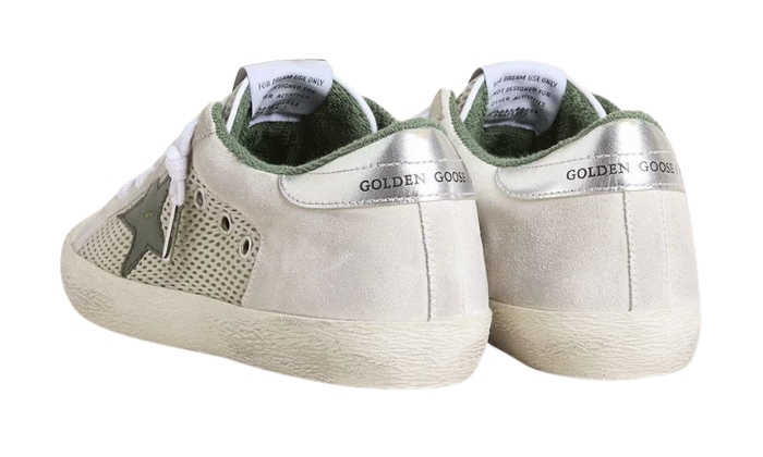 Golden Goose Super-Star LTD in pelle scamosciata bianca miniatura 3 su DripMilan