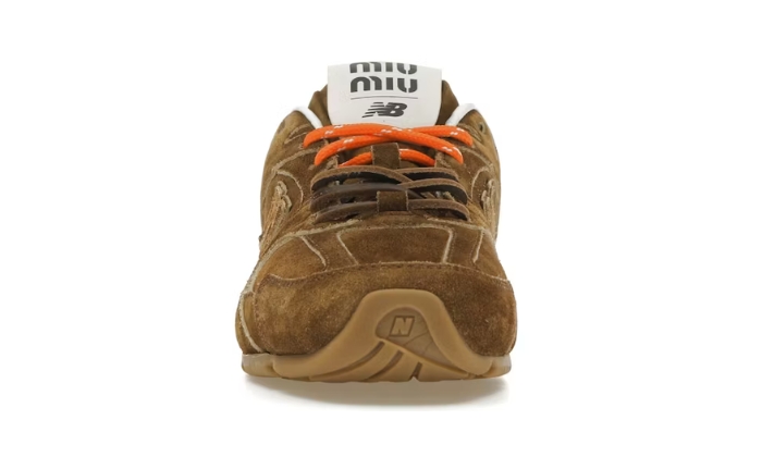 Miu Miu Cinnamon Sneaker Marrone miniatura 3 su DripMilan