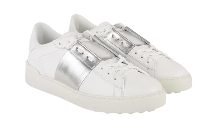 Valentino Sneakers Open bianche/argento 857 miniatura 3 su DripMilan