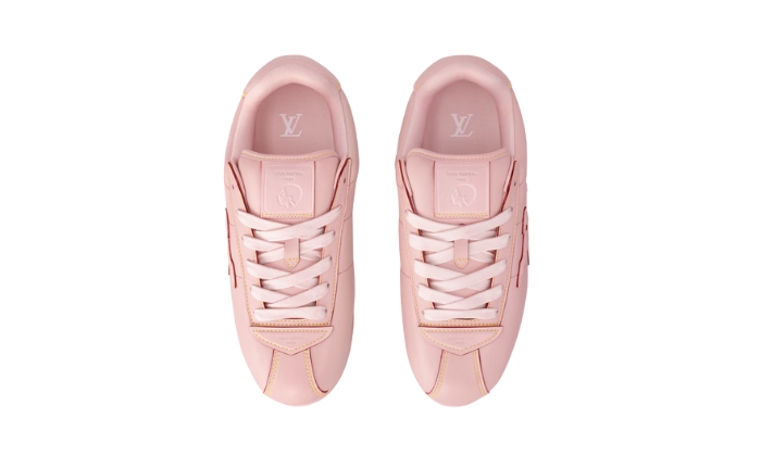 Louis Vuitton LV Trainers Rosa miniatura 3 su DripMilan