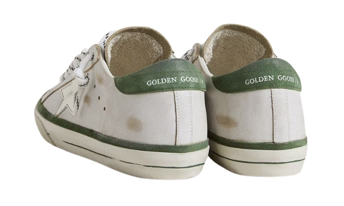 Golden Goose Stella in pelle bianca Super-Star LTD miniatura 3 su DripMilan