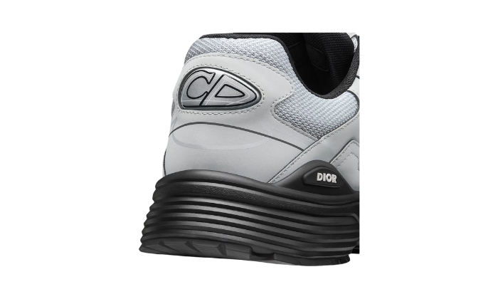 Dior B30 Grigio Mesh/Grigio Tessuto Tecnico miniatura 4 su DripMilan