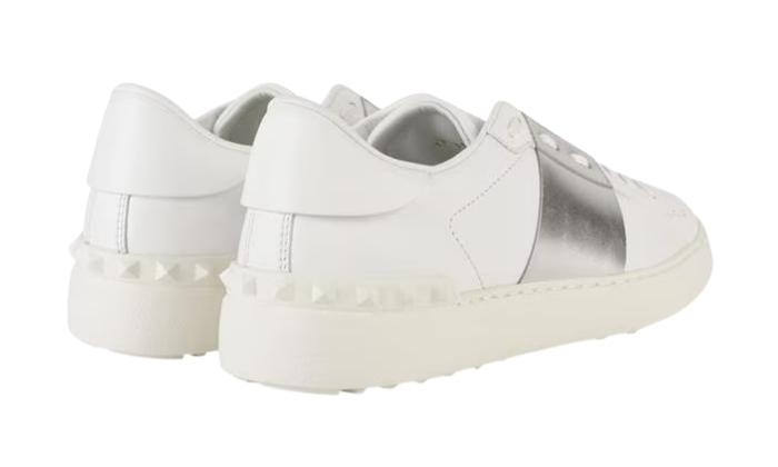 Valentino Sneakers Open bianche/argento 857 miniatura 4 su DripMilan