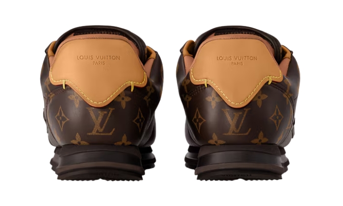 Louis Vuitton Sneakers LV marroni miniatura 4 su DripMilan