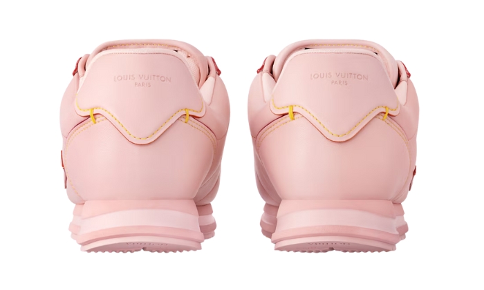 Louis Vuitton LV Trainers Rosa miniatura 4 su DripMilan